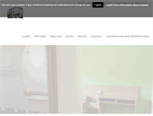 Tablet Screenshot of hostallaperla.com